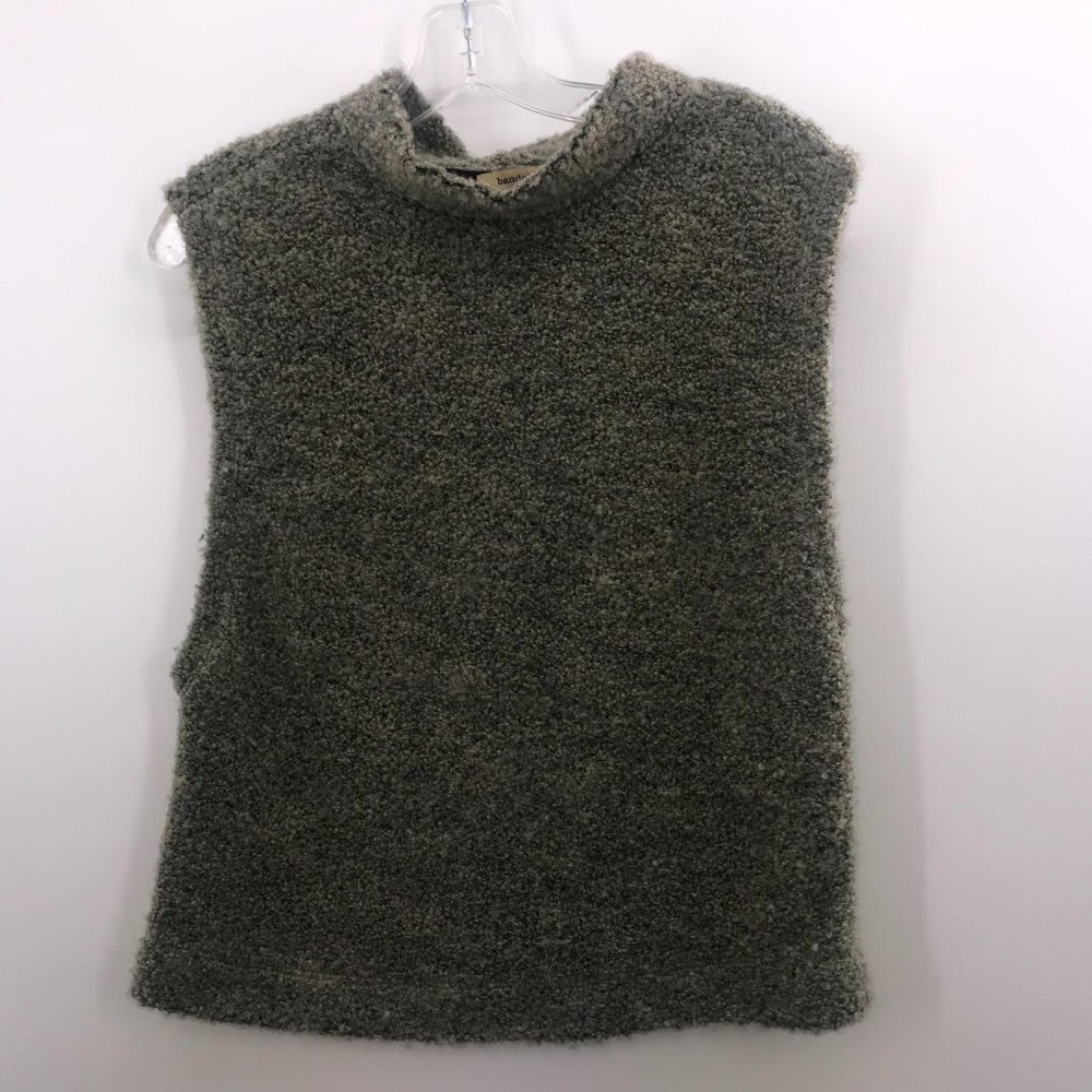 WOMENS BANDOLERA WOOL SLEEVELESS VEST
